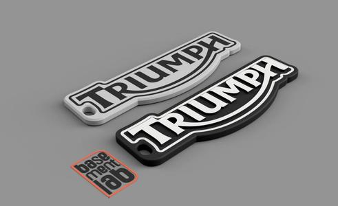 Triumph Classic - Key chain - Portachiavi - Porte Clès - 钥匙链