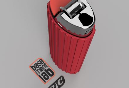 BIC Lighter Sleeve Cover Studio 2 - Cover Accendino Bic
