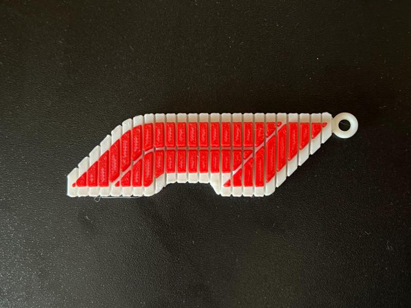 Formula 1 logo Flexi Keychain