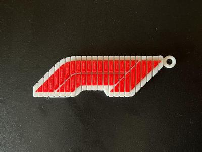 Formula 1 logo Flexi Keychain