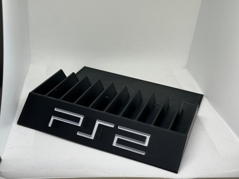 Playstation 2 (PS2) Game Holder Holder - 10 Slot