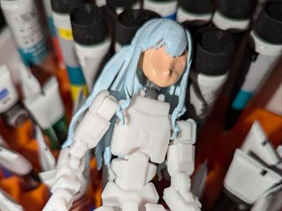 1/12 Girlpla replacement hairstyle Togawa Sakiko