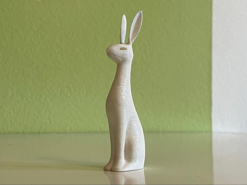MODERN RABBIT SCULPTURE – simple & elegant