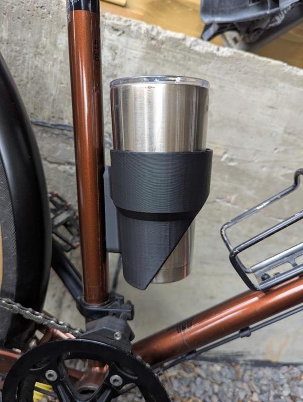 Yeti Coffee Mug bicycle cage
