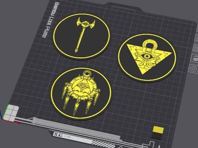 Yu-Gi-Oh! Millenium Items Coster Set