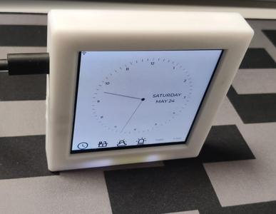 Wall case for 4 inch 480*480 VIEWE ESP32-S3 Smart Display LVGL module