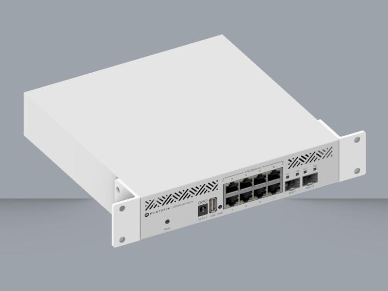 MikroTik 10-Inch Mini Rack Ears (RMK-2/10 Alternative)