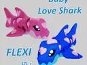Flexi Shark Fidget Toy(Print In Place)