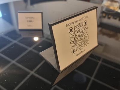 Price / Note stand for A7 paper
