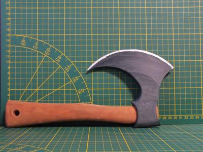 Viking Bearded Axe 300 mm with INTEGRATED handle