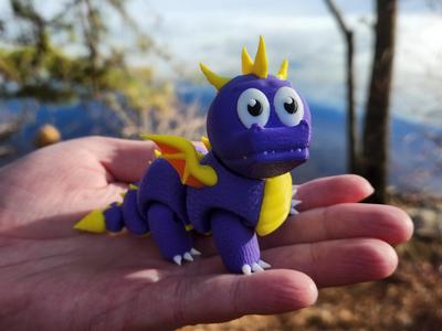 Baby Spyro the Flexi Dragon (5 colors, 1 AMS!)