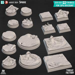 Old temple bases