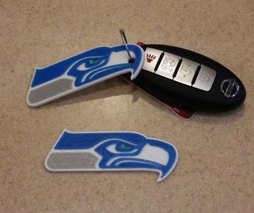 My take on a Seahawks Keychain