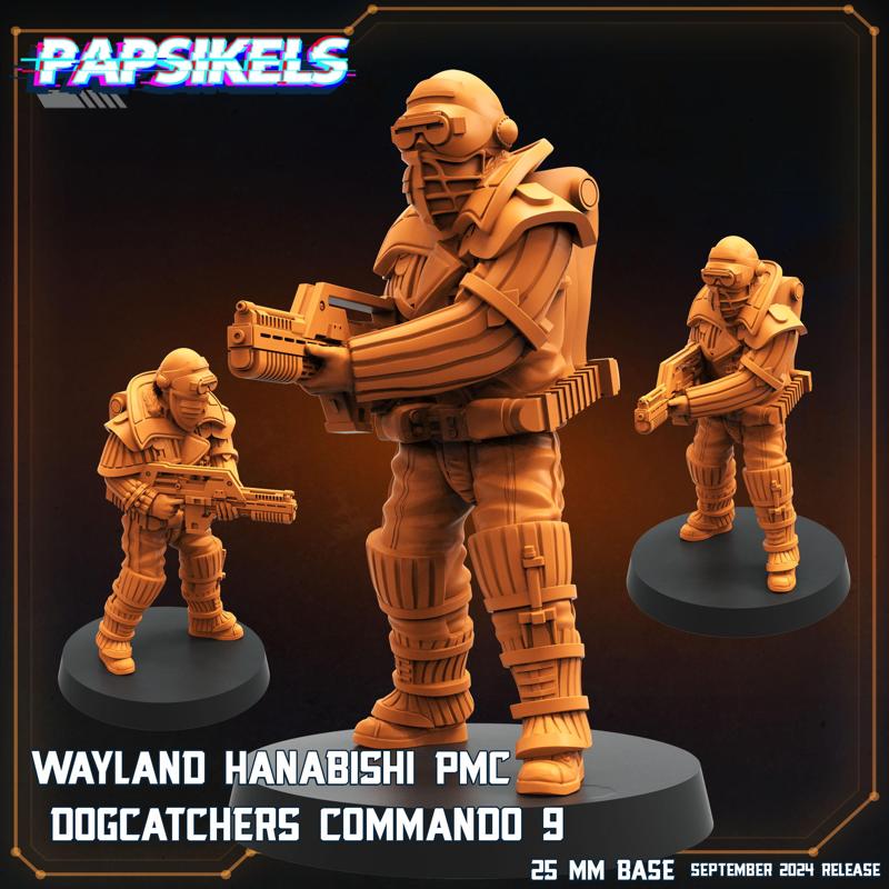 WEYLAND HANABISHI  DOGCATCHERS COMMANDOS