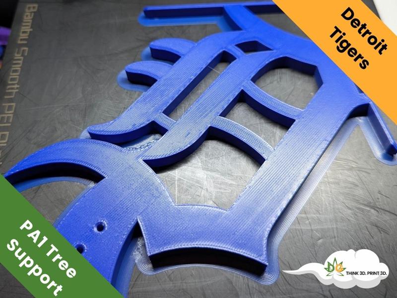 Detroit Tigers Support Tree for PA1 Birdfeeder
