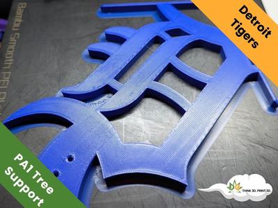 Detroit Tigers Support Tree for PA1 Birdfeeder