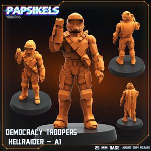 DEMOCRACY TROOPER HELLRAIDERS