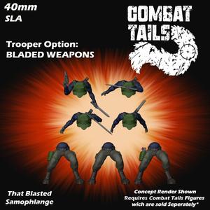 Combat Tails - Mammal Trooper Bladed Weapon options