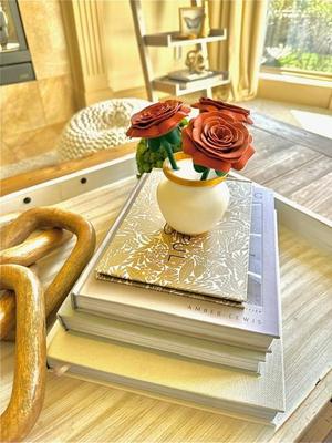 Modern Rose and Vase