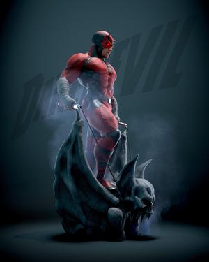 Daredevil - 1-6 scale STL statue
