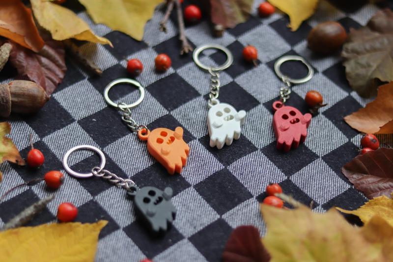 Zombie Ghost Keychain | Autumn Series | Halloween