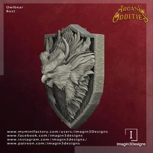 Owlbear Bust