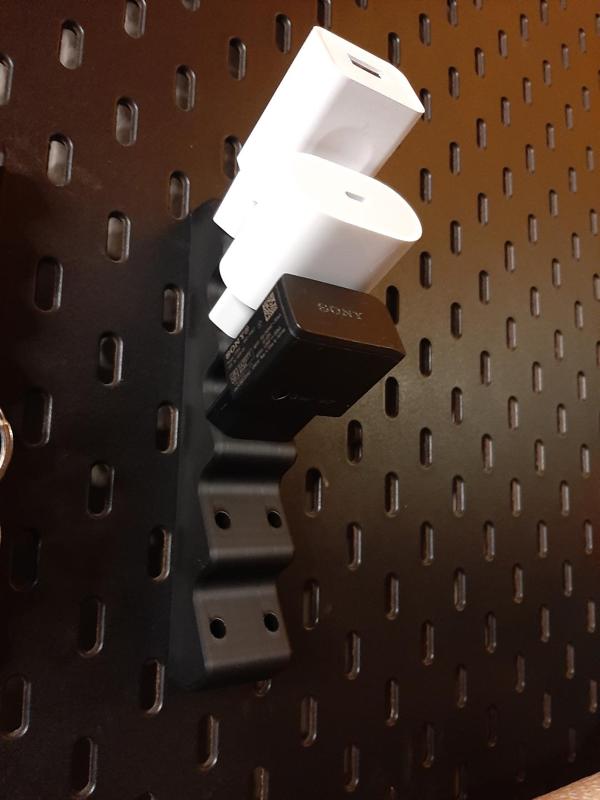 Skadis USB Charger Holder