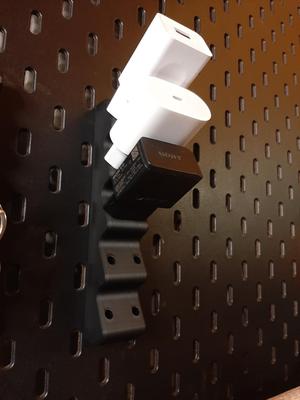 Skadis USB Charger Holder