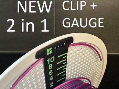AMS Filamentclip + Gauge, Spoolclip and Spoolgauge