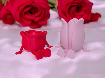 Rose & Tulip gift for Mother's day - Buddy