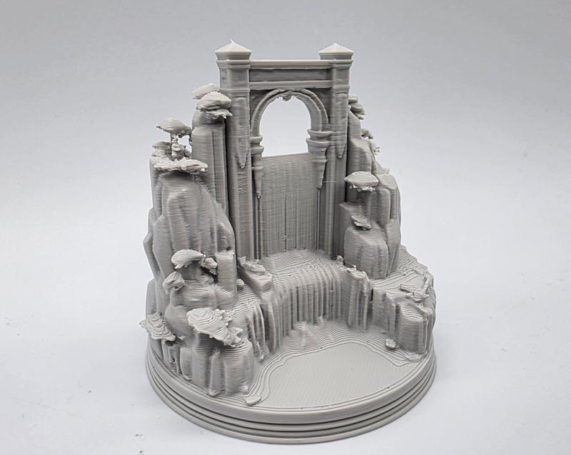 Waterfall Under the Arch Miniature