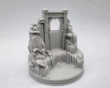 Waterfall Under the Arch Miniature
