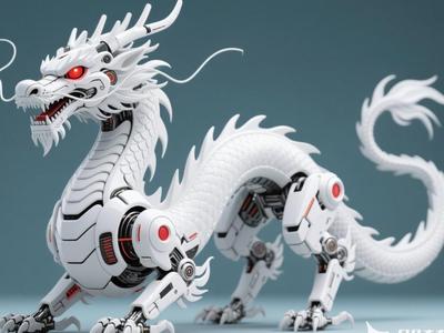 Cyberpunk Chinese Dragon