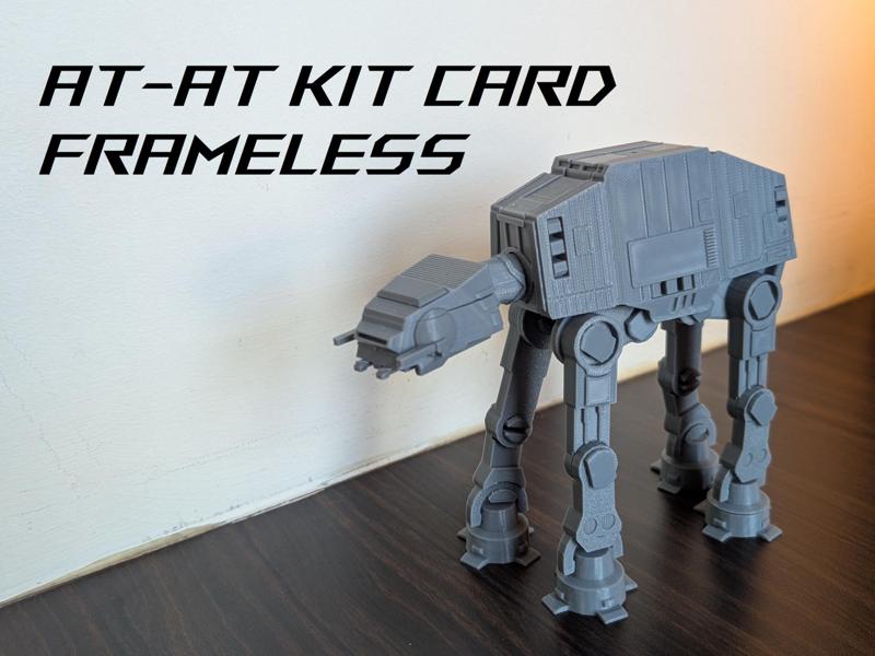 Star Wars AT-AT Kit Card Frameless