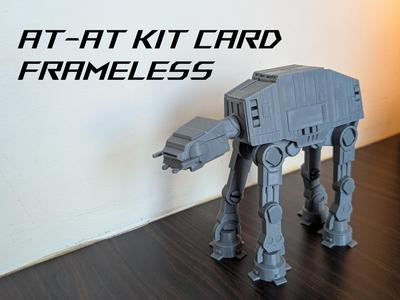 Star Wars AT-AT Kit Card Frameless