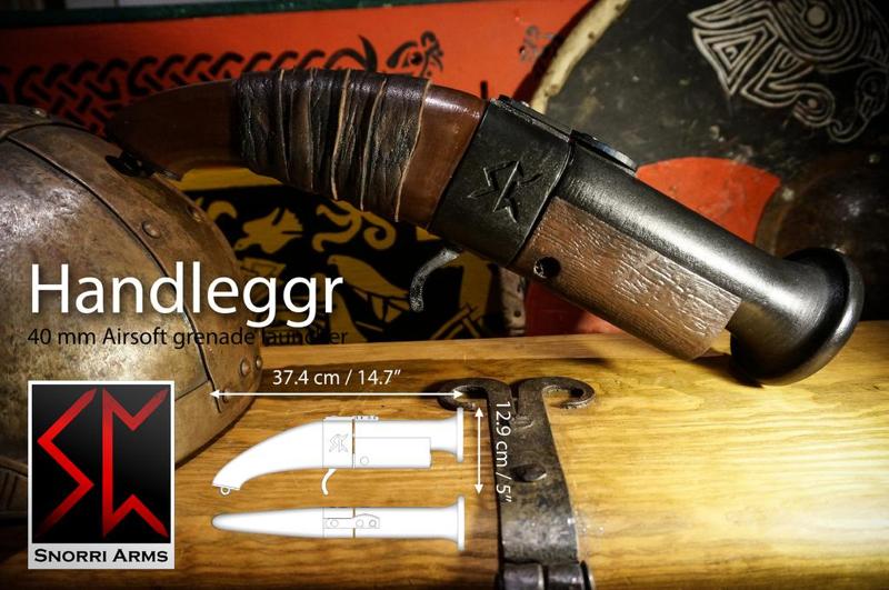 Handleggr - Airsoft 40mm blunderbuss
