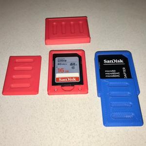 SD Card Single Case Holder