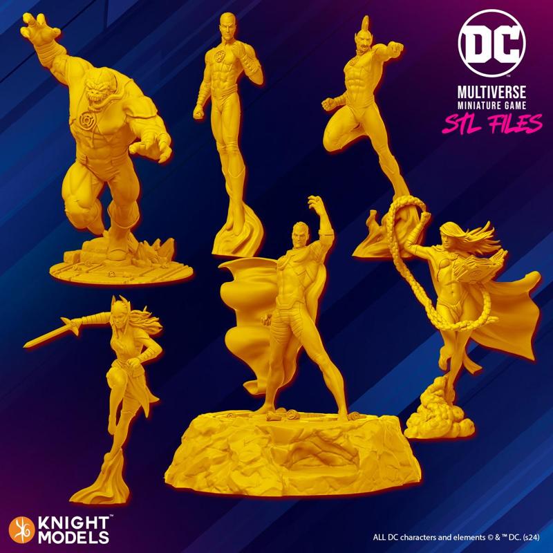 Yellow lantern Corps - Store Pack (6 Miniatures - 12 Files)