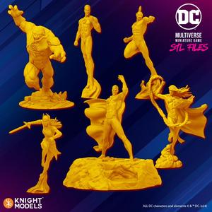 Yellow lantern Corps - Store Pack (6 Miniatures - 12 Files)