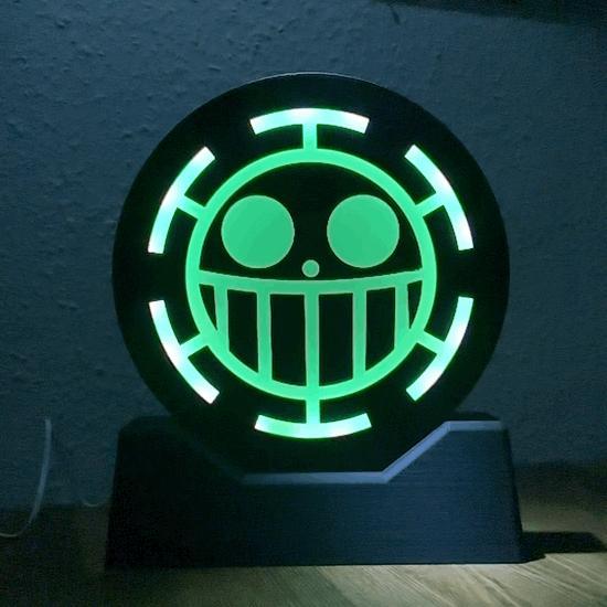 Law Tatoo Lamp (One Piece)