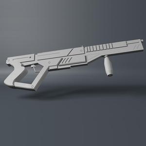 Futuristic Gun