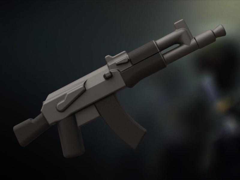AK-105 for Lego minifigures