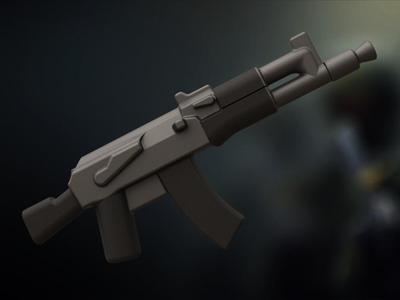 AK-105 for Lego minifigures