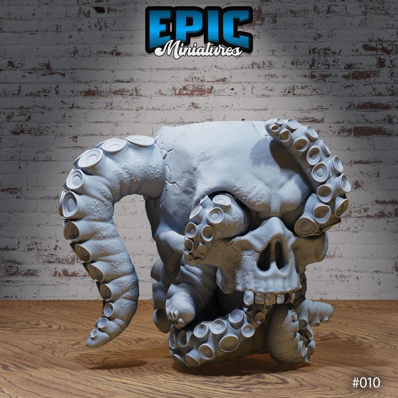Skull Tentacle Mug / Cup Monster Decoration / Collectible Monster / Fantasy Figure / Kraken Sea Pub Item / Magical Beast Statue / Tavern Equipment Encounter