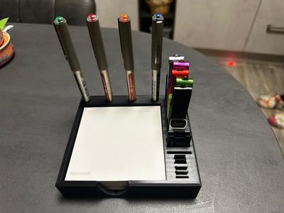 Organizer Post It USB SD Micro-SD and pen