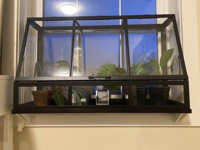 Ikea Akerbar Greenhouse Window Ledge Supports