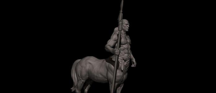 Centaur  High Poly for 3d Print