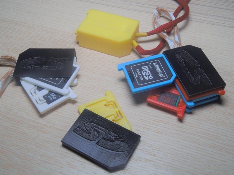 SD and micro SD holder 1-10 elements