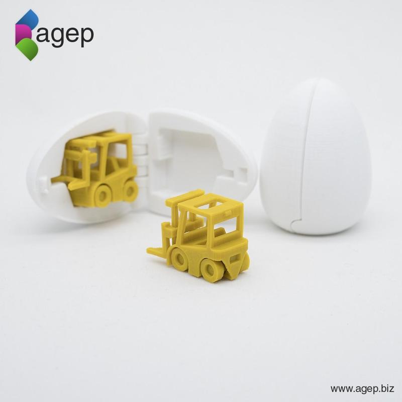 Surprise Egg #2 - Tiny Fork Lift