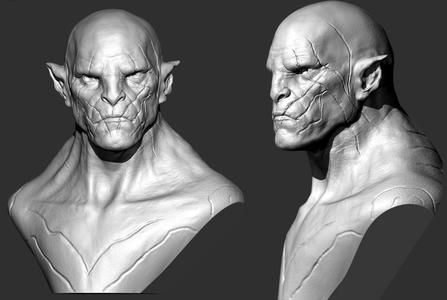 Azog Bust